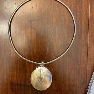 Sterling Silver shell necklace